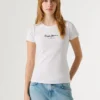 Camiseta de corte ajustado con estampado de logotipo Camiseta de corte ajustado con estampado de logotipo