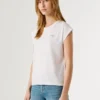 Camiseta de corte ajustado con estampado de logotipo Camiseta de corte ajustado con estampado de logotipo