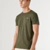 Camiseta de corte ajustado con estampado de logotipo