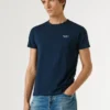 Camiseta de corte ajustado con estampado de logotipo