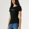 Camiseta de corte ajustado con estampado de logotipo Camiseta de corte ajustado con estampado de logotipo