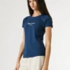 Camiseta de corte ajustado con estampado de logotipo Camiseta de corte ajustado con estampado de logotipo