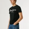 Camiseta de corte ajustado con estampado de logotipo