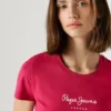 Camiseta de corte ajustado con estampado de logotipo Camiseta de corte ajustado con estampado de logotipo