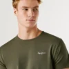 Camiseta de corte ajustado con estampado de logotipo