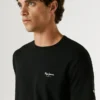 Camiseta de corte ajustado con estampado de logotipo Camiseta de corte ajustado con estampado de logotipo