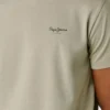 Camiseta de corte ajustado con estampado de logotipo