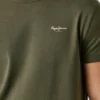 Camiseta de corte ajustado con estampado de logotipo