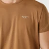 Camiseta de corte ajustado con estampado de logotipo