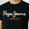 Camiseta de corte ajustado con estampado de logotipo