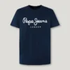 Camiseta de corte ajustado con estampado de logotipo