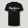 Camiseta de corte ajustado con estampado de logotipo