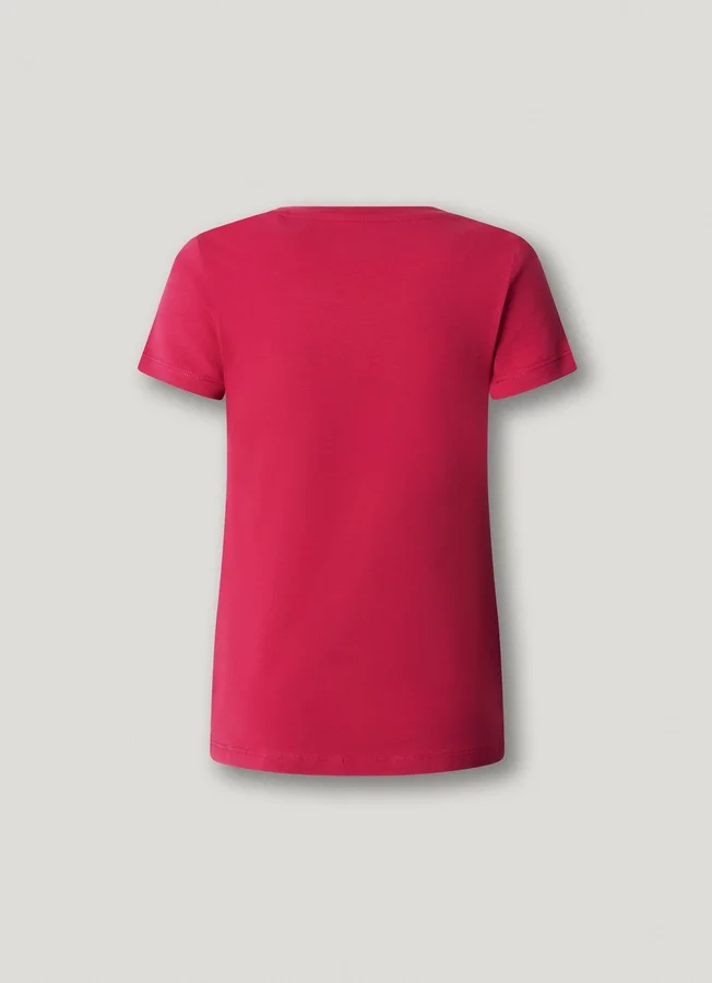 Camiseta de corte ajustado con estampado de logotipo Camiseta de corte ajustado con estampado de logotipo