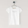 Camiseta de corte ajustado con logotipo brillante