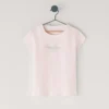 Camiseta de corte ajustado con logotipo brillante