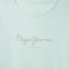 Camiseta de corte ajustado con logotipo brillante
