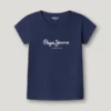 Camiseta de corte ajustado con logotipo brillante