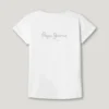 Camiseta de corte ajustado con logotipo brillante