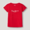 Camiseta de corte ajustado con logotipo brillante
