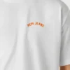 Camiseta de corte ancho con estampado en la espalda