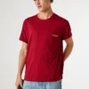 Camiseta de corte holgado con bolsillo delantero Camiseta de corte holgado con bolsillo delantero