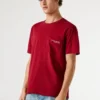 Camiseta de corte holgado con bolsillo delantero Camiseta de corte holgado con bolsillo delantero