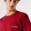 Camiseta de corte holgado con bolsillo delantero Camiseta de corte holgado con bolsillo delantero