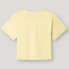 Camiseta de corte holgado con bordados florales