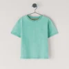 Camiseta de corte holgado con estampado del logotipo