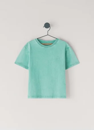Camiseta de corte holgado con estampado del logotipo