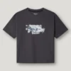 Camiseta de corte holgado con estampado del logotipo