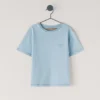 Camiseta de corte holgado con estampado del logotipo