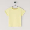 Camiseta de corte holgado con estampado del logotipo