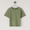 Camiseta de corte holgado con estampado del logotipo