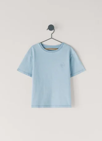 Camiseta de corte holgado con estampado del logotipo