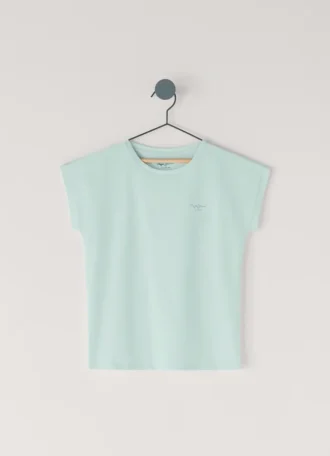 Camiseta de corte holgado con estampado del logotipo