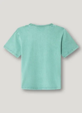 Camiseta de corte holgado con estampado del logotipo