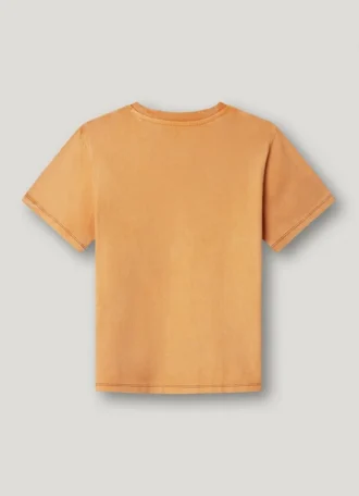 Camiseta de corte holgado con estampado del logotipo