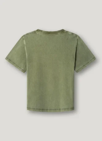 Camiseta de corte holgado con estampado del logotipo