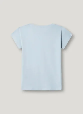 Camiseta de corte holgado con estampado del logotipo