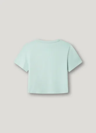 Camiseta de corte holgado con estampado del logotipo