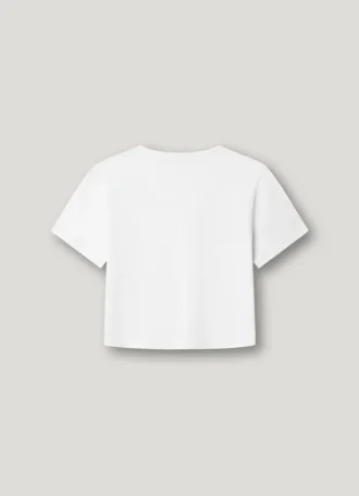 Camiseta de corte holgado con estampado del logotipo
