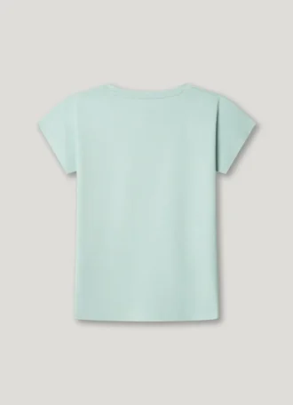 Camiseta de corte holgado con estampado del logotipo