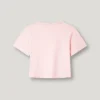 Camiseta de corte holgado con estampado del logotipo