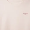 Camiseta de corte holgado con estampado del logotipo