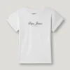 Camiseta de corte holgado con estampado del logotipo