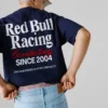 Camiseta de corte holgado con estampado en la espalda