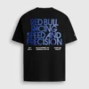 Camiseta de corte holgado con estampado en la espalda