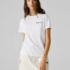 Camiseta de corte holgado con estampado en la espalda
