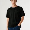 Camiseta de corte holgado con estampado en la espalda